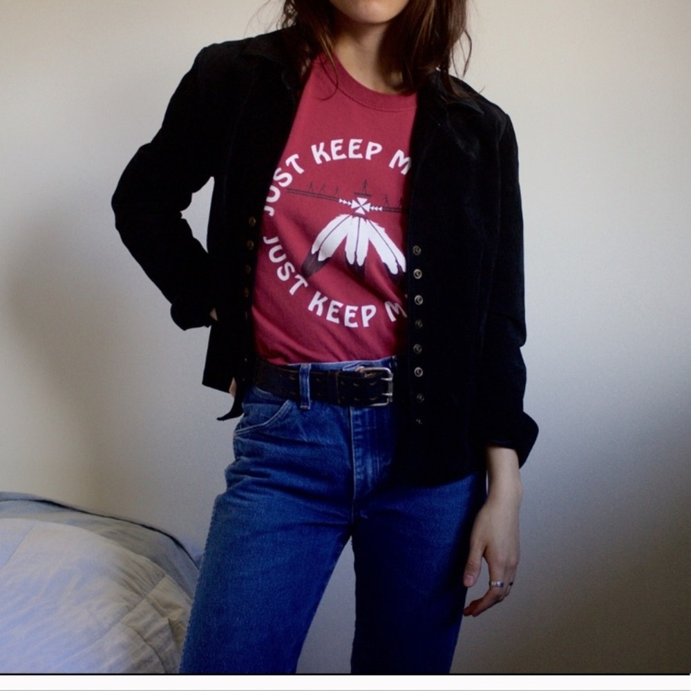 Vintage Leather Coat